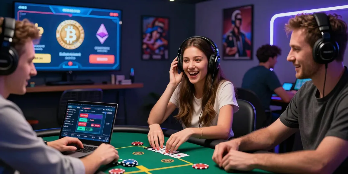 Casino en ligne retrait rapide 2026 avec des joueurs enthousiastes profitant d'une expérience de jeu en crypto-monnaie.
