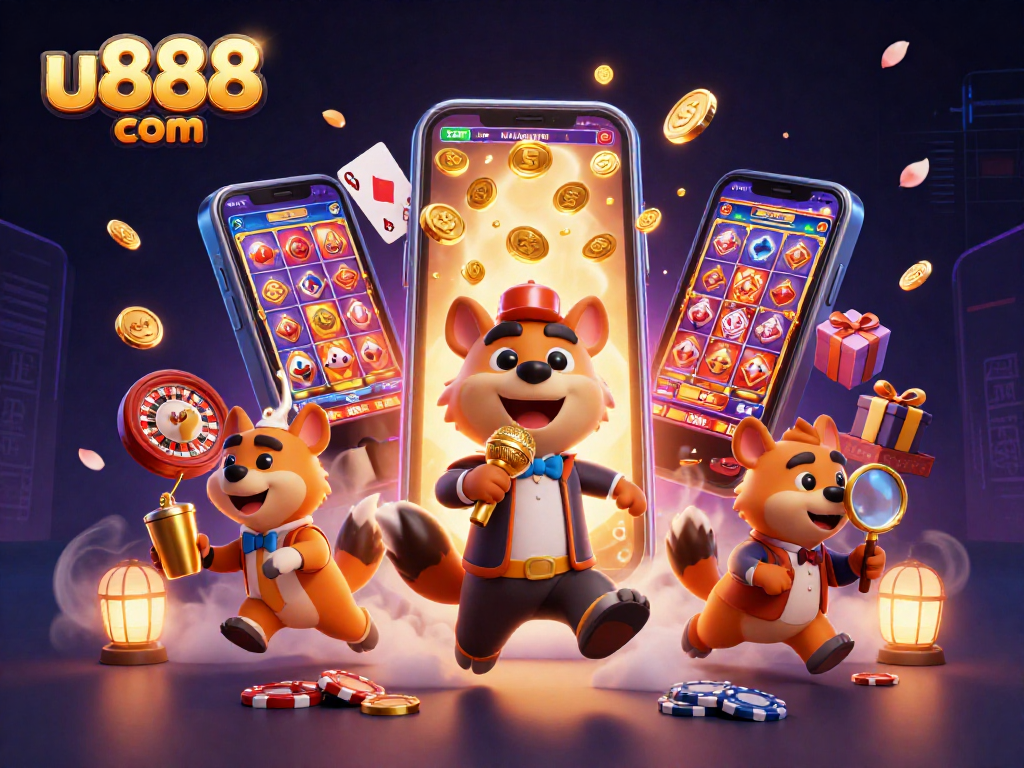 Join the fun at u888 com with lively hyenas bringing excitement to casino games!