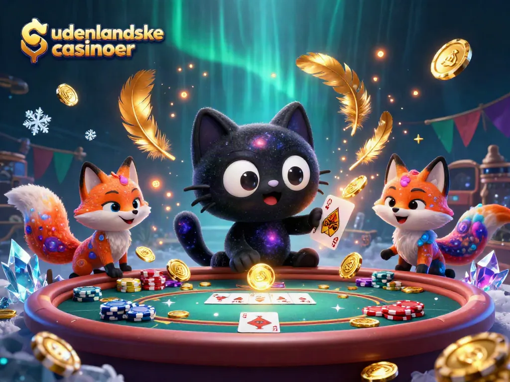Engage with udenlandske casinoer while enjoying a cosmic gaming experience filled with vibrant details and characters.