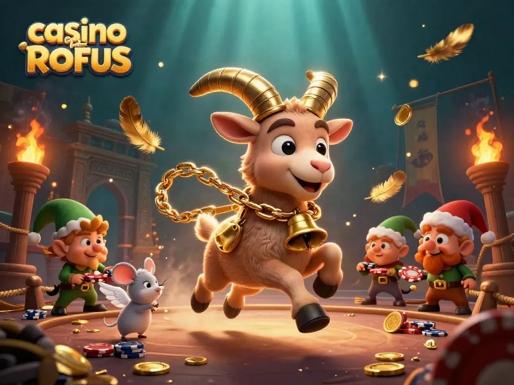 Experience thrilling games at casino uden ROFUS with dynamic characters and festive atmosphere.