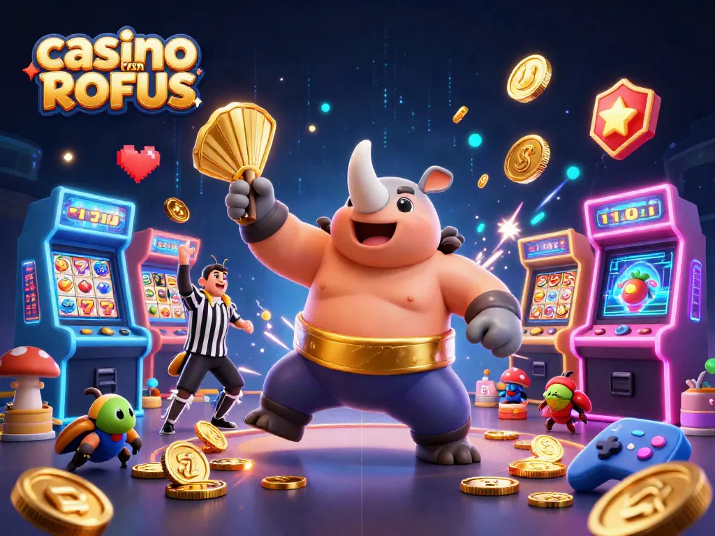 Engage in thrilling experiences at casino uden ROFUS with vibrant games and animated characters.