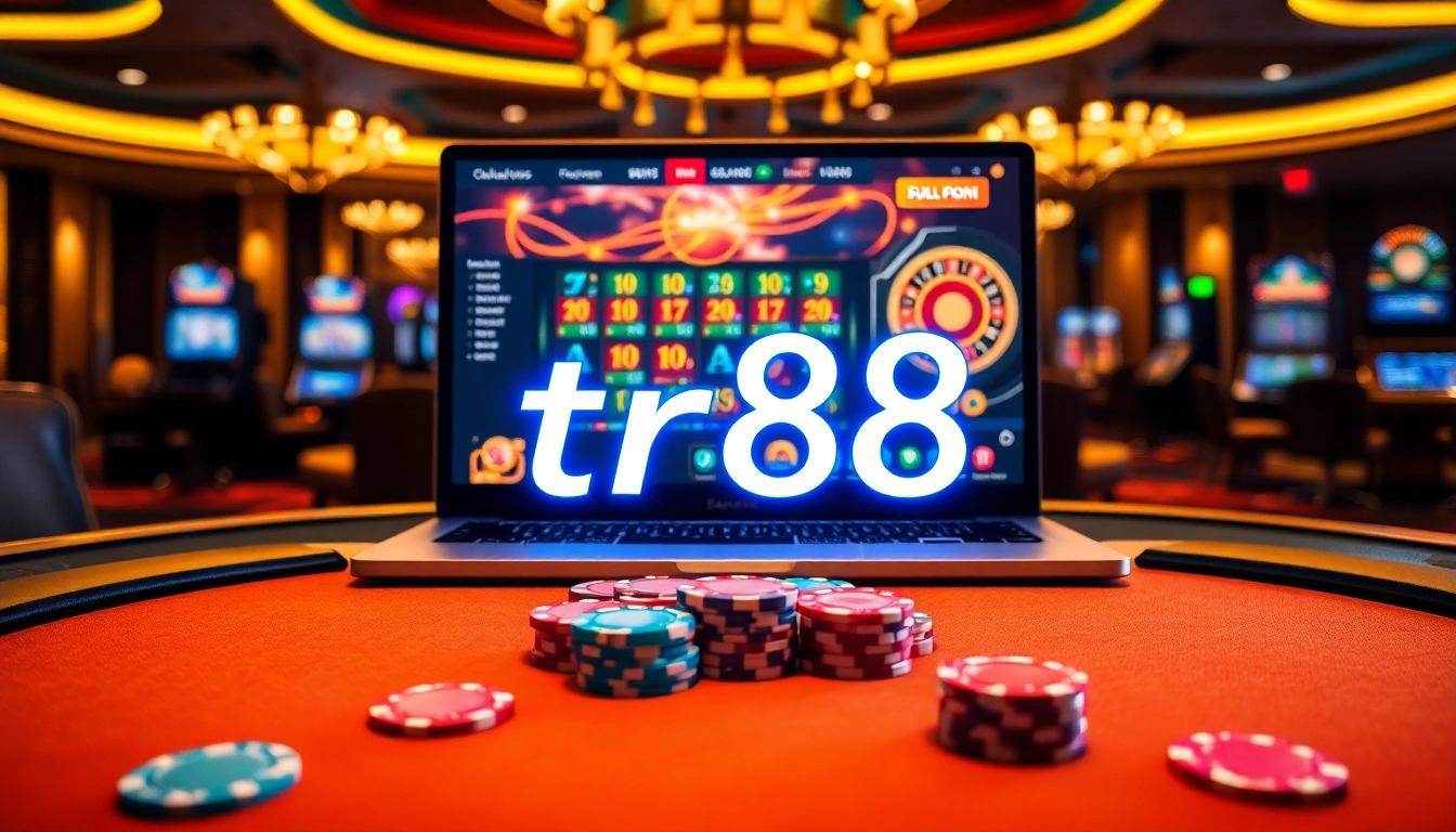 Experience the excitement of gaming at tr88 with vibrant casino tables and thrilling action.