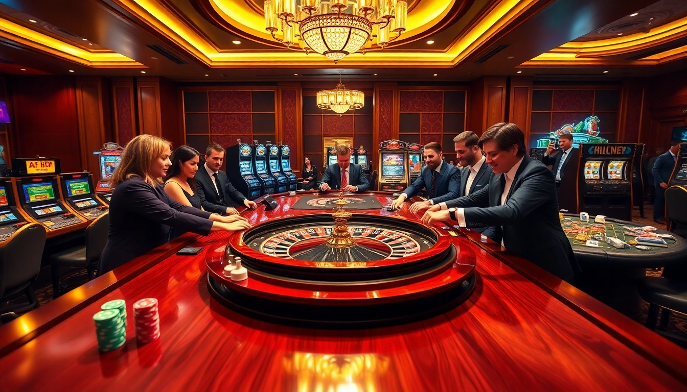 Gambler placing bets on the roulette table at 888b casino with vibrant casino visuals.