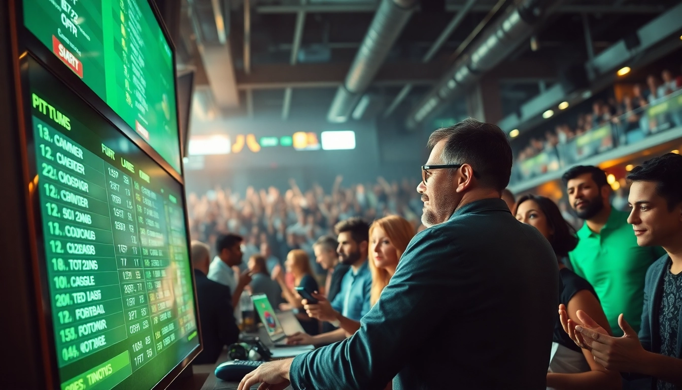 Découvrez le meilleur site de paris sportifs avec une ambiance passionnée et vibrante.