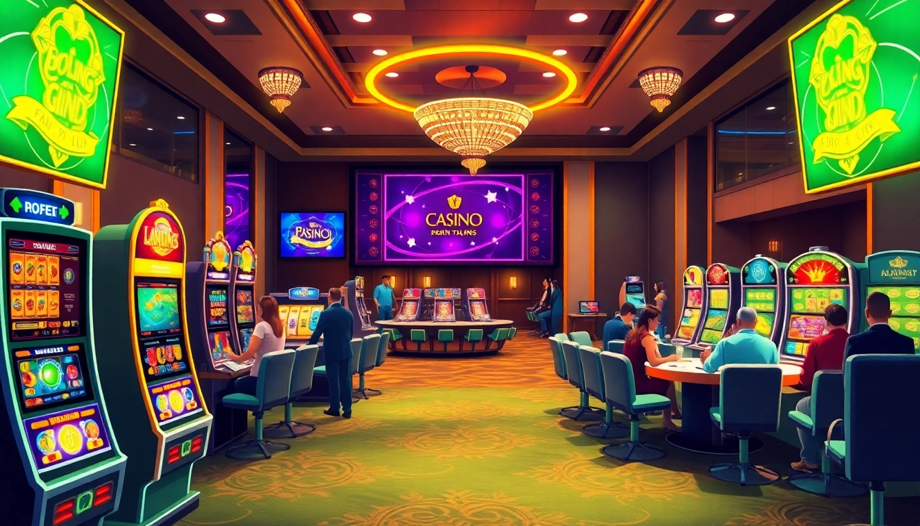 Plongez dans l'univers captivant du casino en ligne avec une interface élégante et interactive. related image