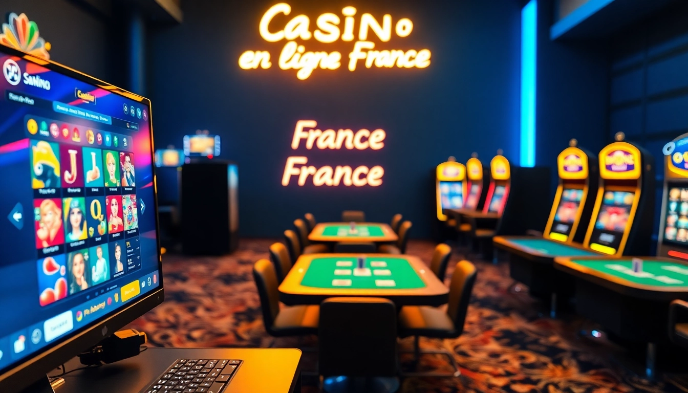 Plongez dans l'univers captivant du casino en ligne France avec des machines à sous et des tables de jeu modernes.