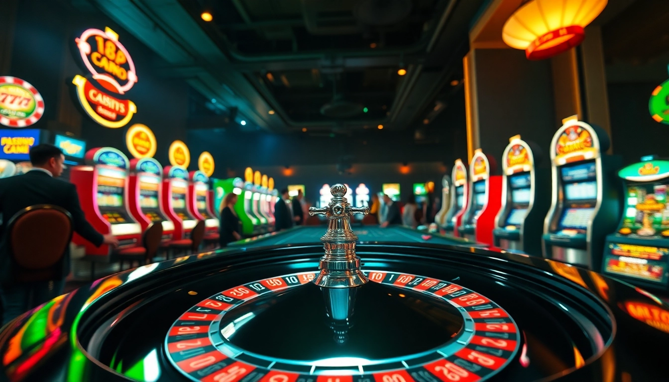 Les meilleurs jeux de casino en ligne vous attendent avec une ambiance excitante et des tables de roulette.