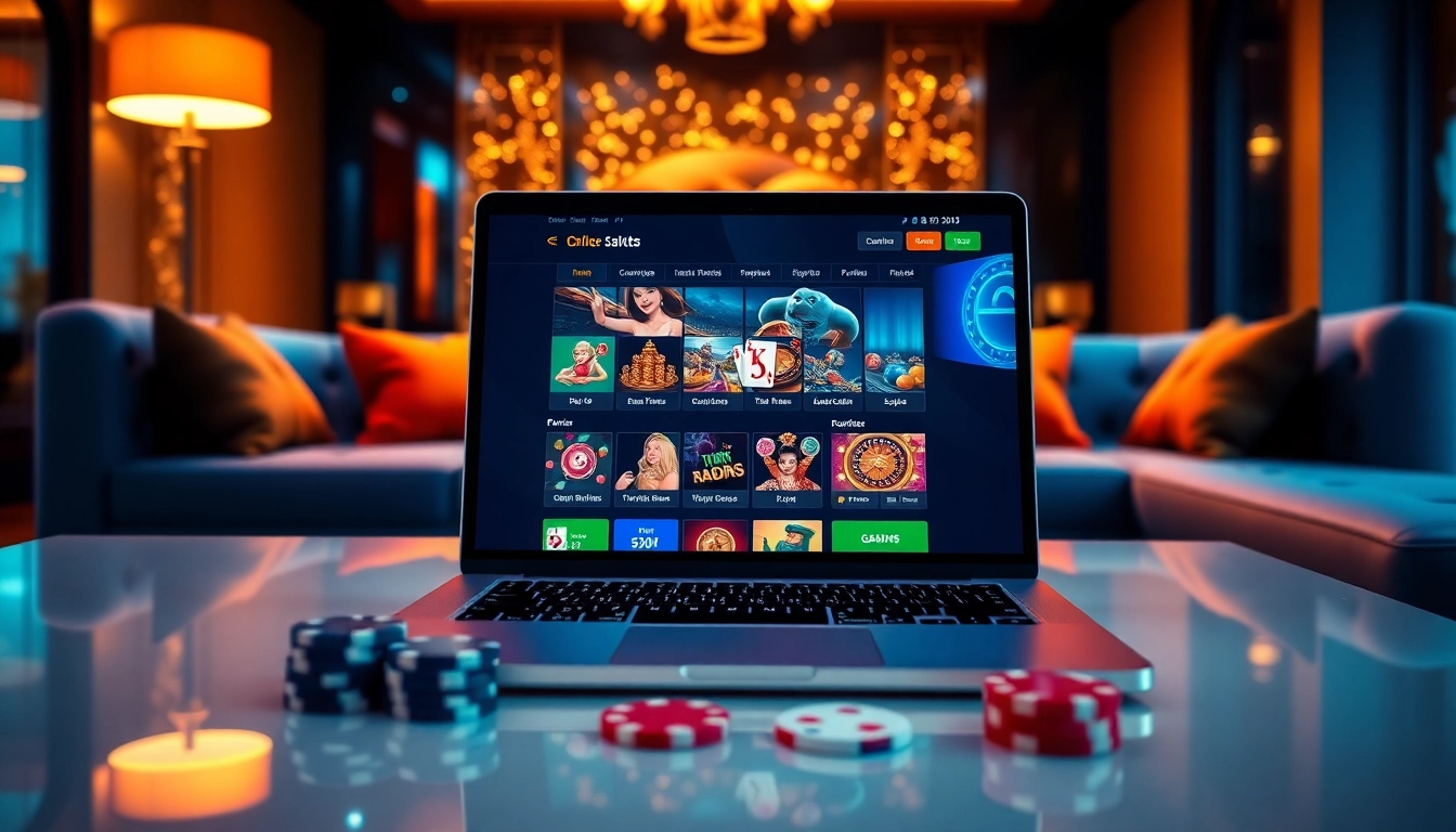 Découvrez les jeux passionnants sur un nouveau casino en ligne avec une interface moderne et conviviale.