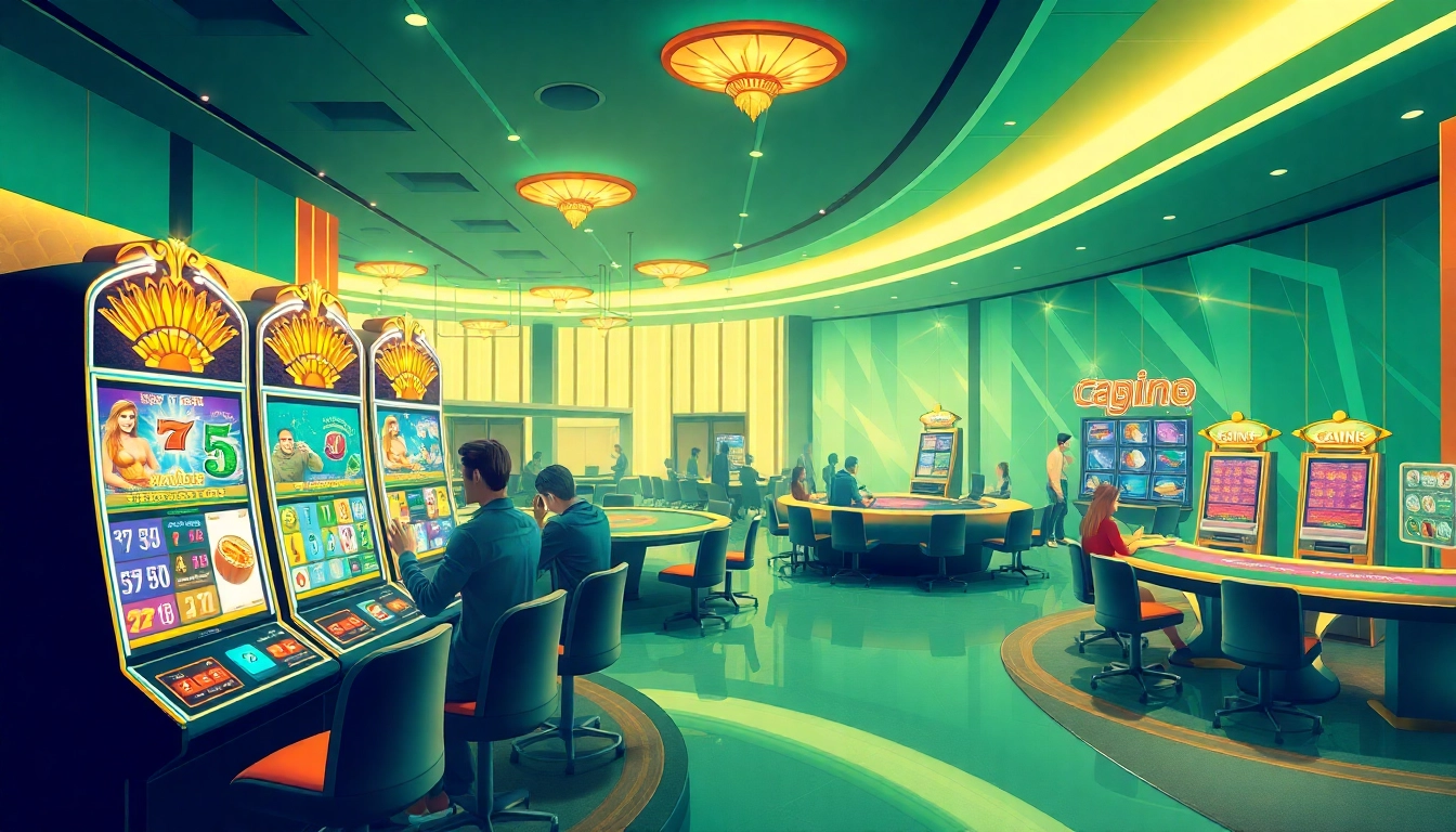 Plongez dans l'univers captivant du casino en ligne avec une interface élégante et interactive.