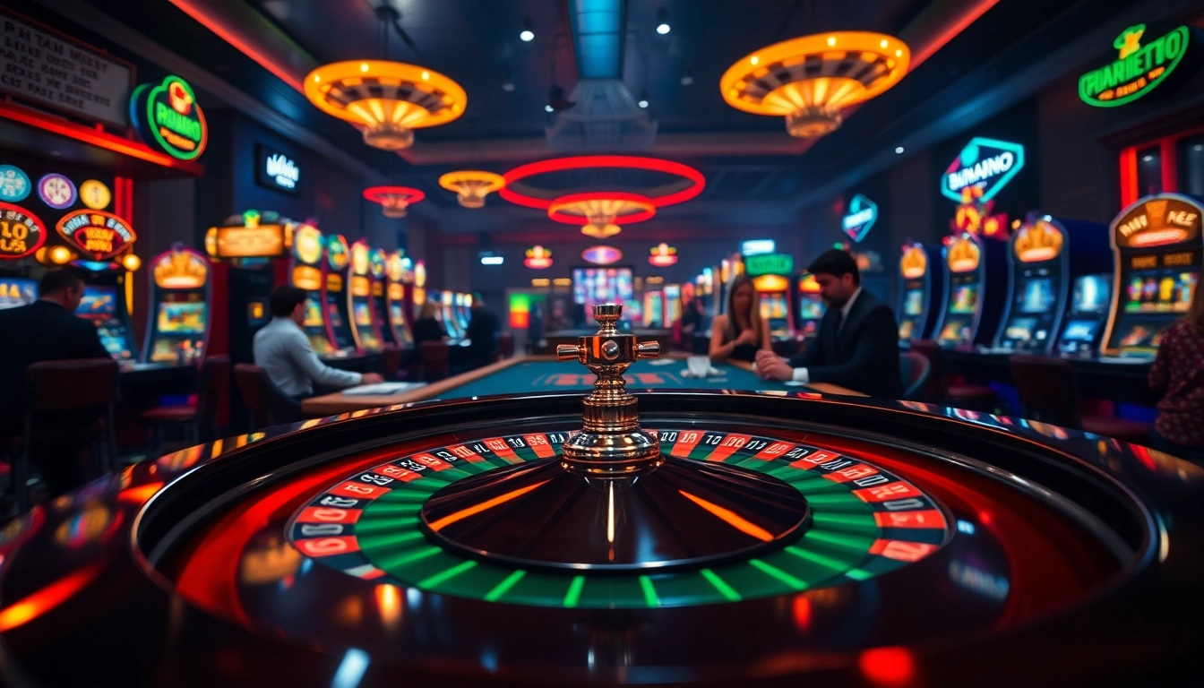 Les meilleurs jeux de casino en ligne vous attendent avec une ambiance excitante et des tables de roulette. related image