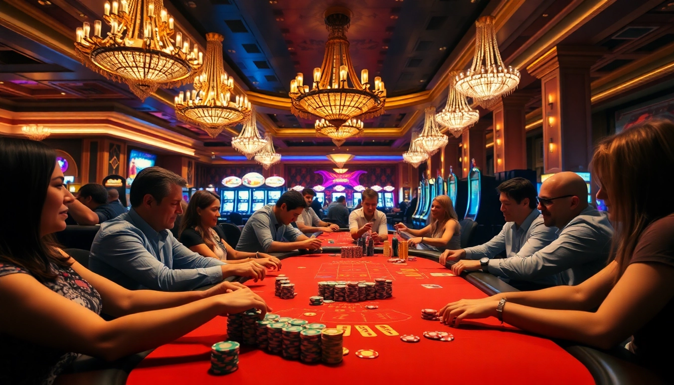 Profitez de jeux sans KYC avec une ambiance de casino engageante et festive.