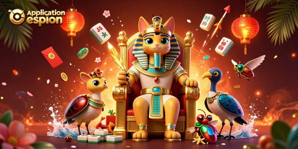 Analysez l'application espion dans cette illustration de casino richement détaillée.
