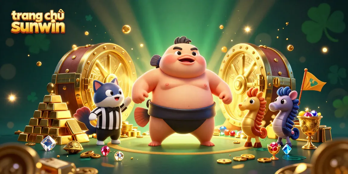 Experience the unique underwater casino world at trang chủ sunwin with vibrant characters and treasures.