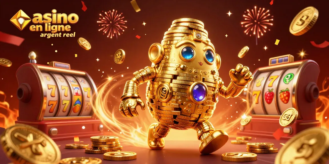 Jouez à des jeux passionnants sur un casino en ligne argent réel avec des machines à sous illuminées.