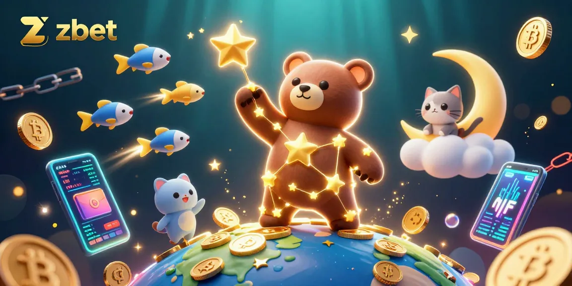 Zbet offers exciting gaming experiences with crypto riches and magical elements in a vibrant casino scene.
