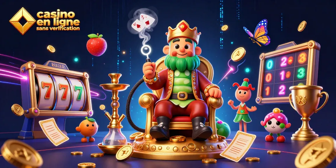 Jouez au casino en ligne sans vérification avec nos symboles de jackpot captivants et personnages fantastiques.