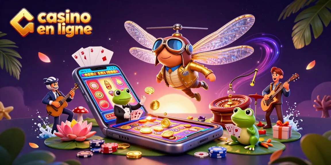 Vivez l'aventure dans un casino en ligne animé avec des personnages colorés et des jeux fascinants.